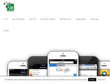 Tablet Screenshot of jrmobileapps.com